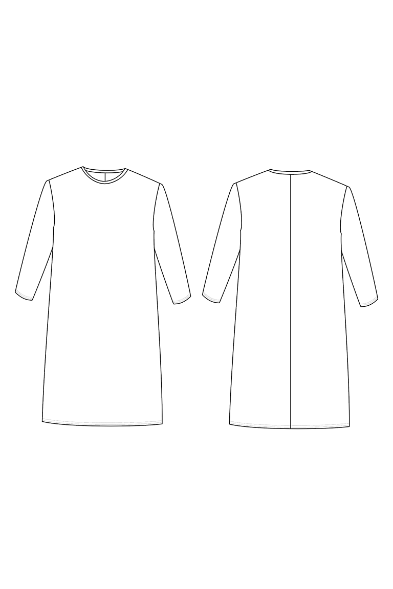 The Piedra sewing pattern, from Seamwork
