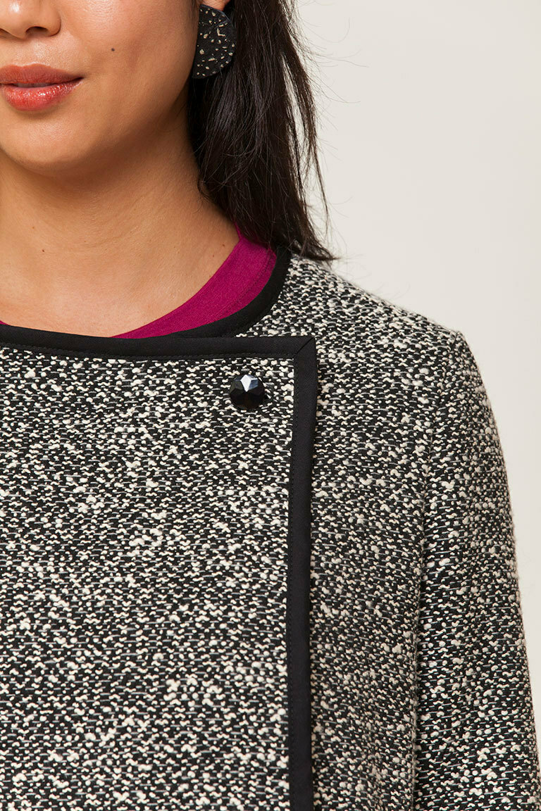 The Lilliana Jacket Bonus sewing pattern, from Seamwork