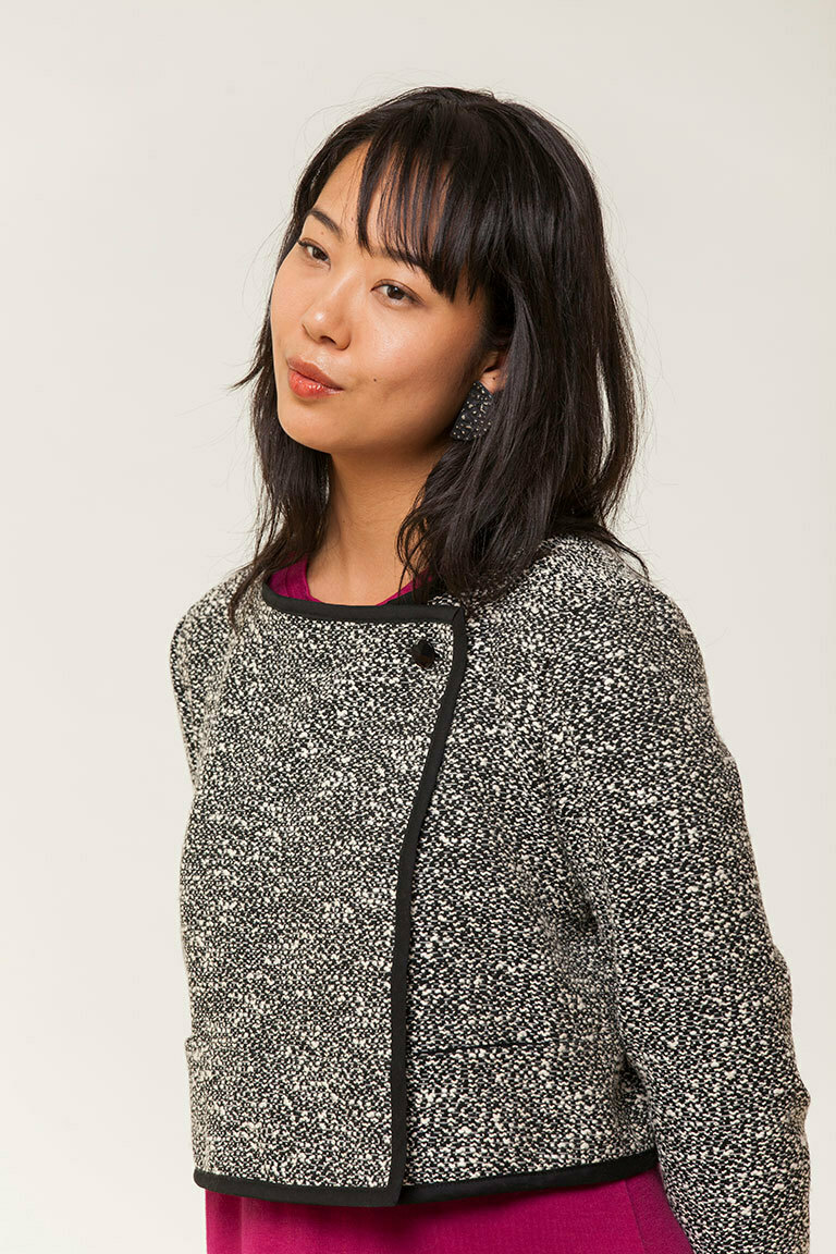 The Lilliana Jacket Bonus sewing pattern, from Seamwork