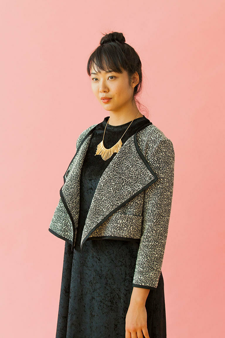 The Lilliana Jacket Bonus sewing pattern, from Seamwork