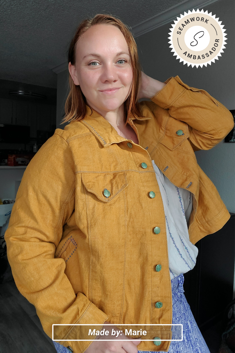 The Audrey sewing pattern, from Seamwork