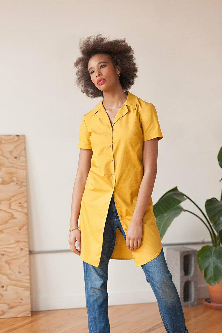 The Natalie Top Bonus sewing pattern, from Seamwork