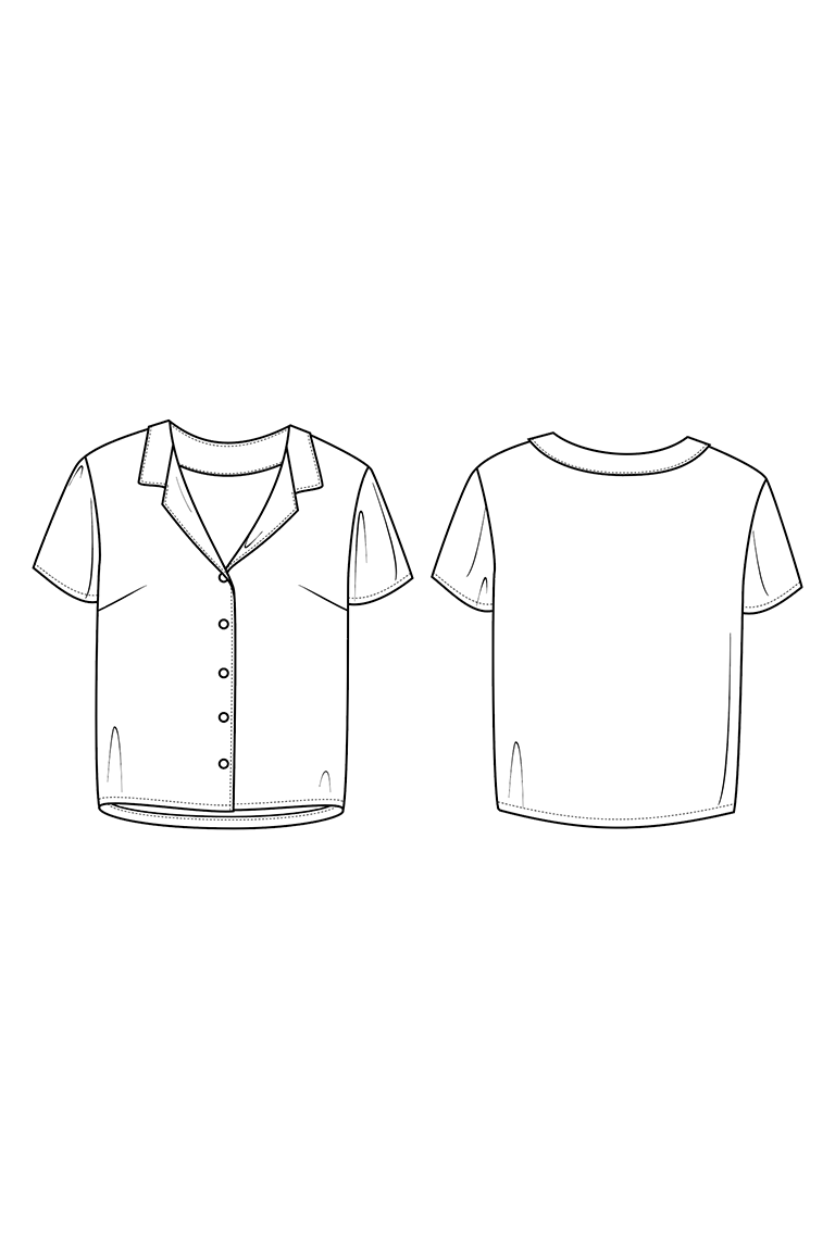 The Natalie sewing pattern, from Seamwork