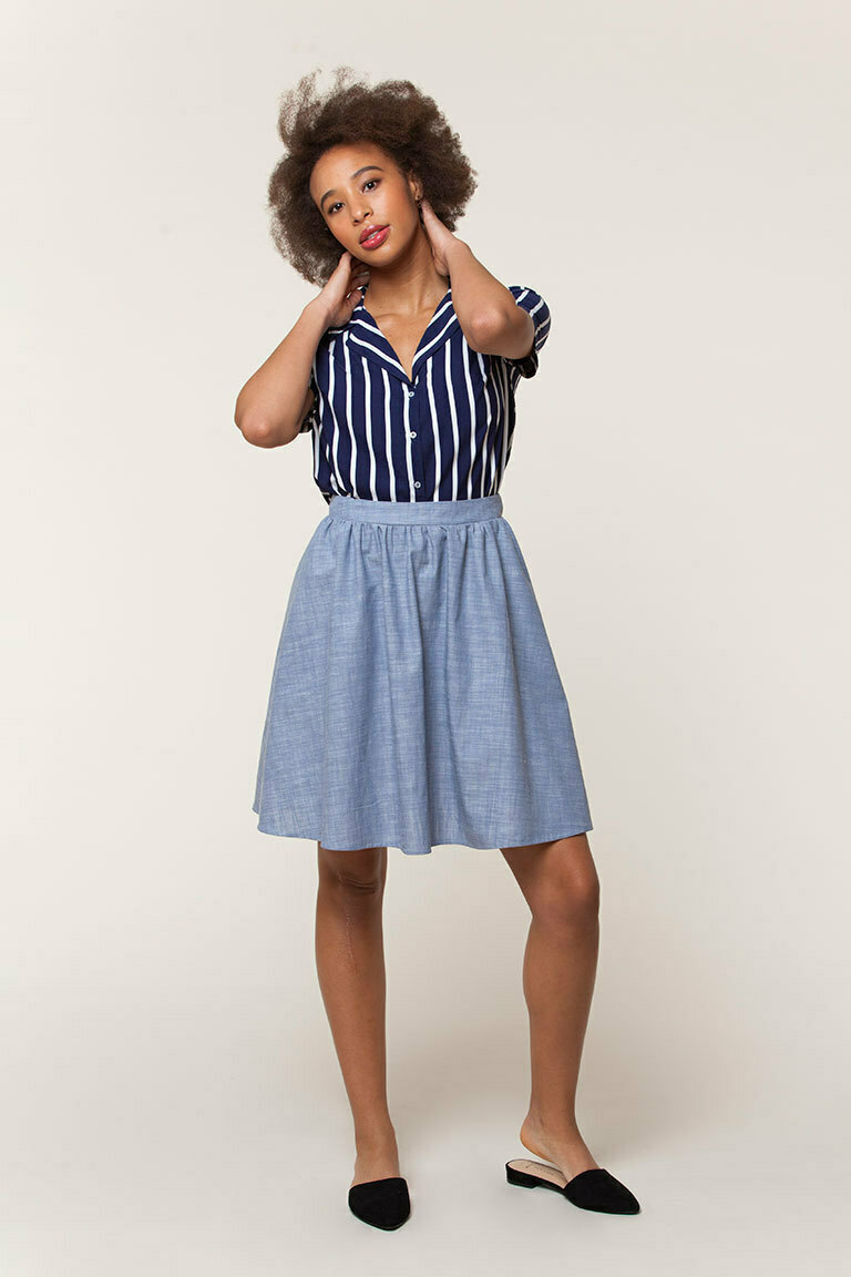 The Jenna sewing pattern, from Seamwork