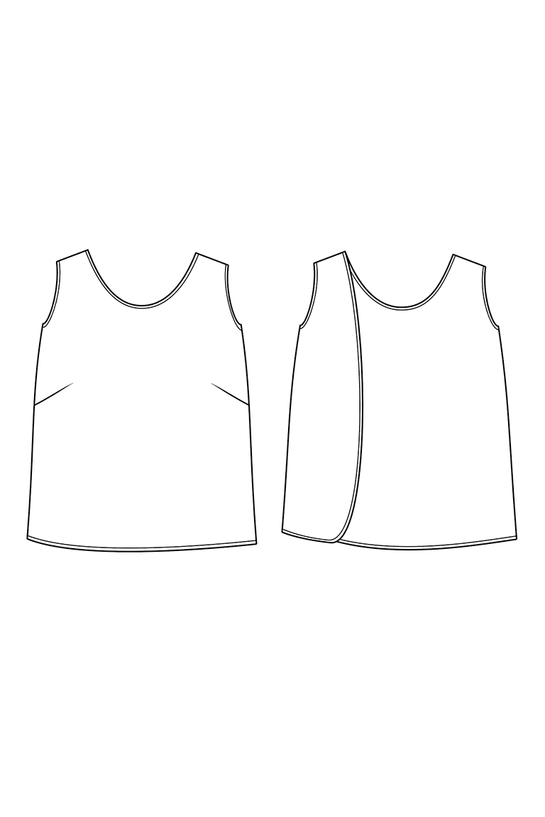 The Kristin sewing pattern, from Seamwork