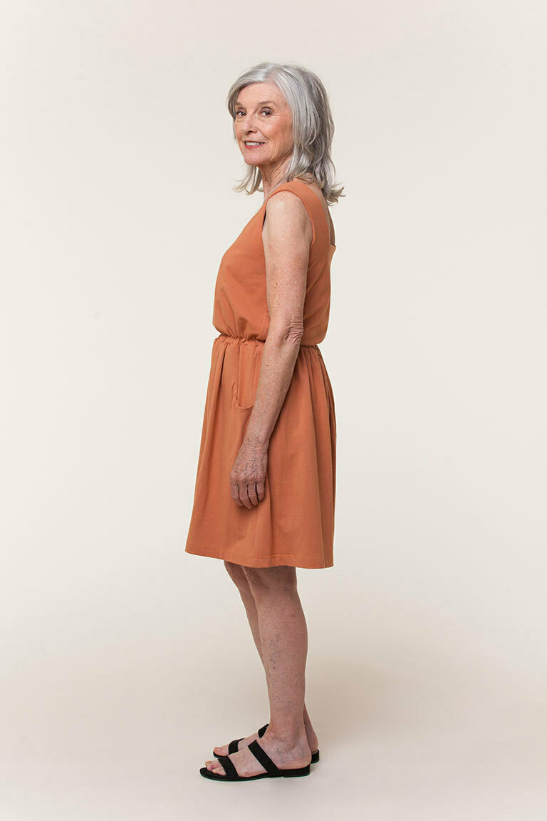 The Lucy Jumpsuit Bonus sewing pattern, from Seamwork