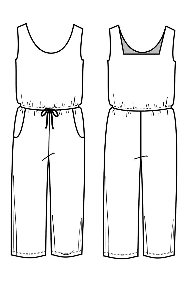 The Lucy sewing pattern, from Seamwork