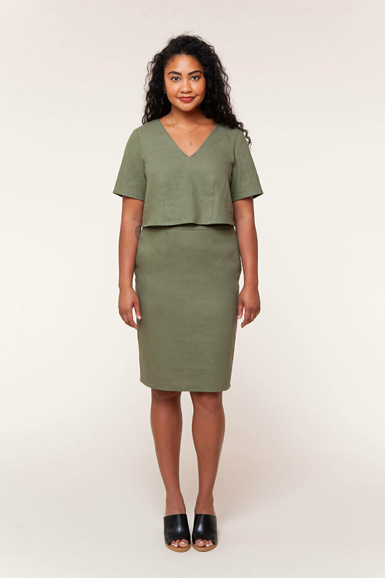 The Christina sewing pattern, from Seamwork