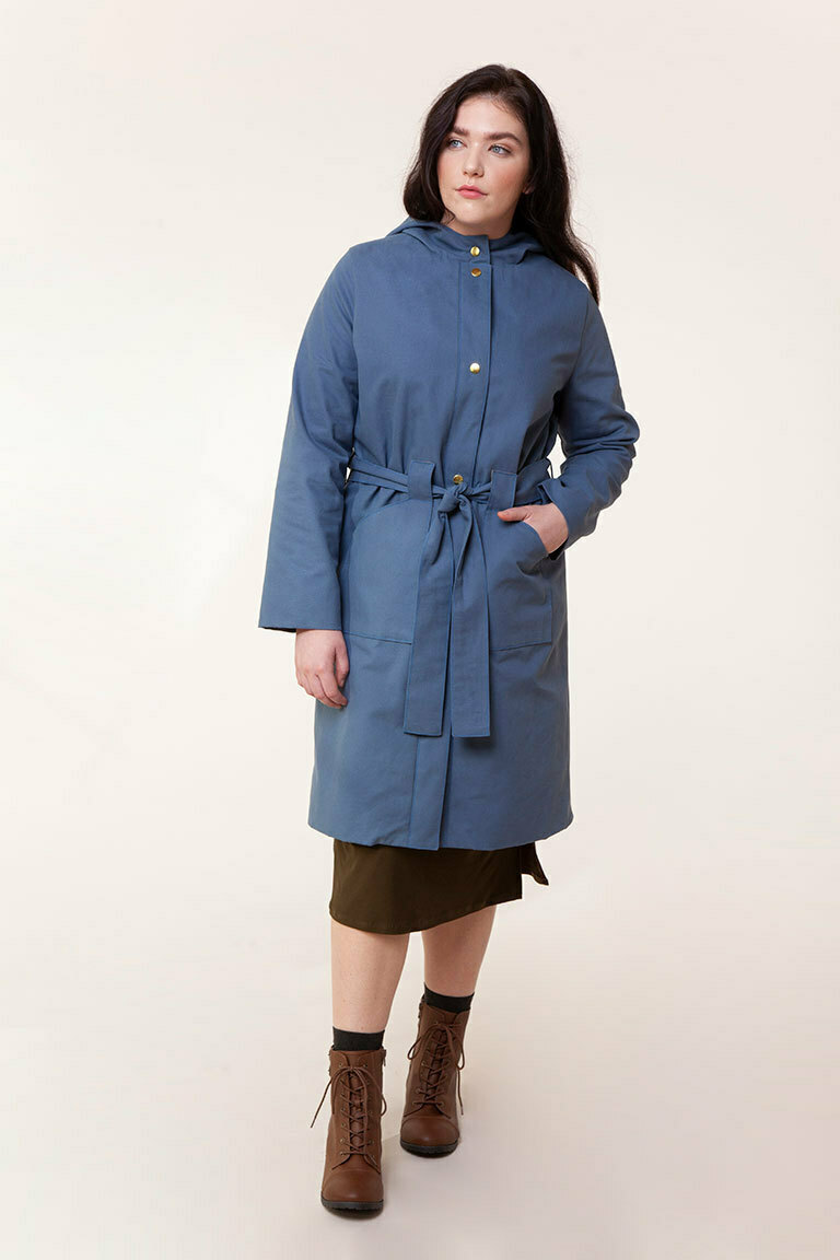 The Francis Coat Bonus sewing pattern, from Seamwork