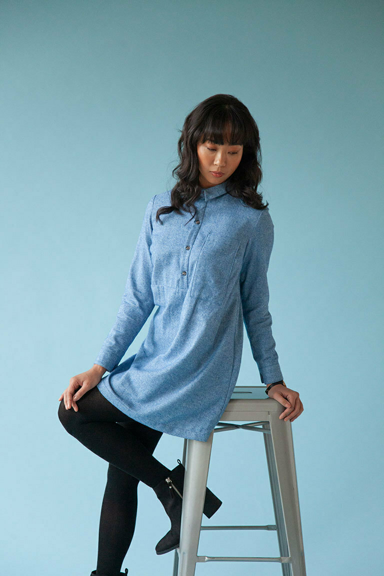 The Rachel Top Bonus sewing pattern, from Seamwork