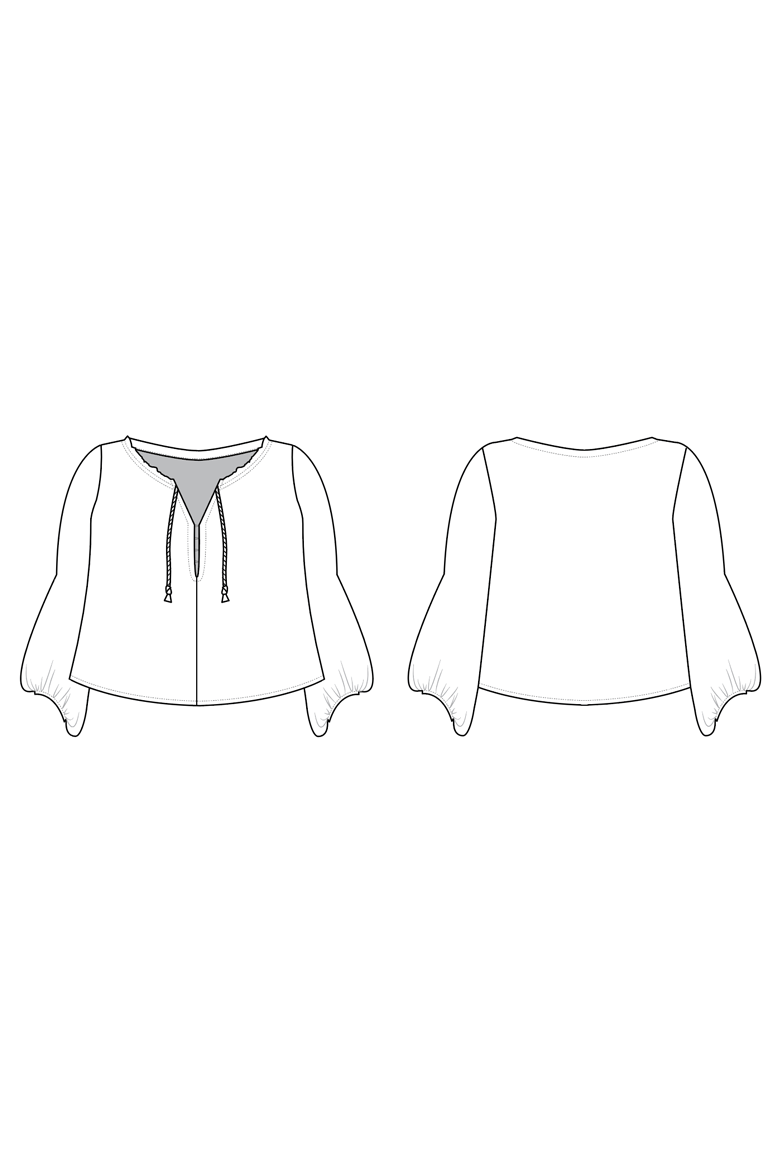 The Emmie sewing pattern, from Seamwork