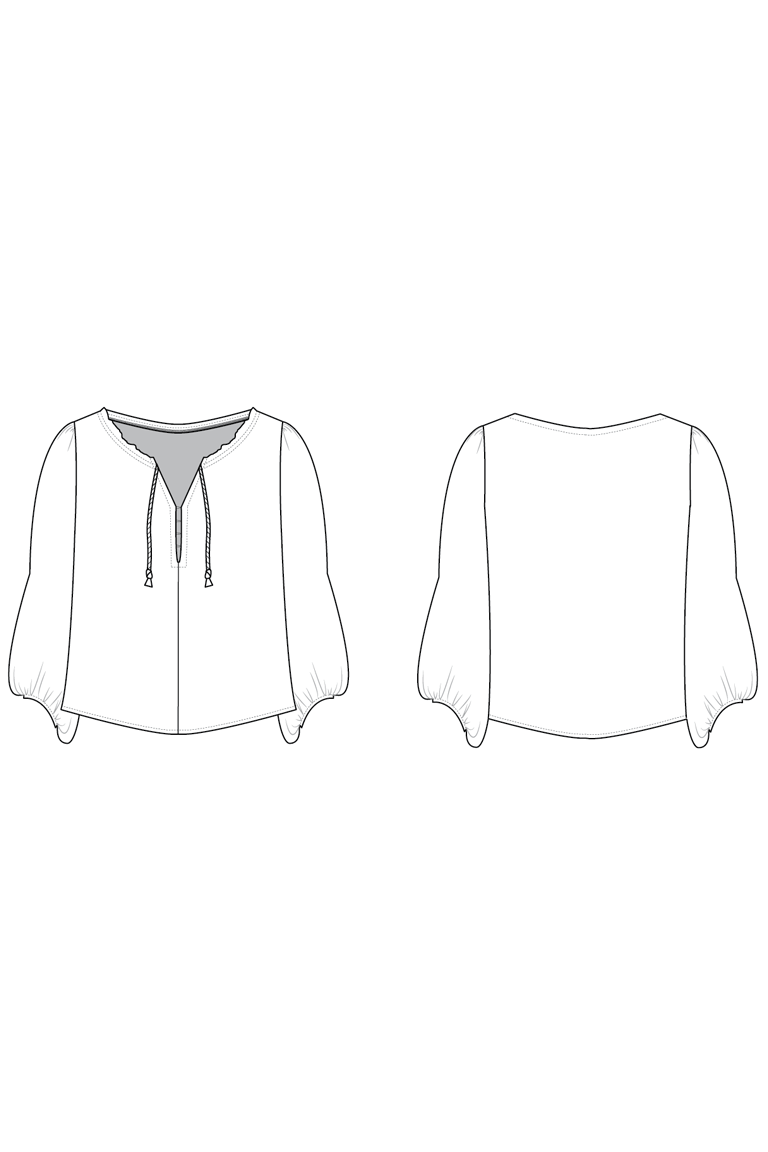 The Emmie sewing pattern, from Seamwork