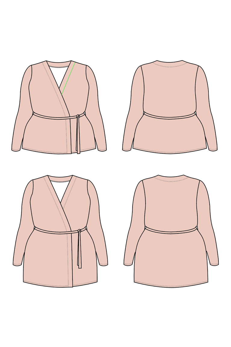 The Flor sewing pattern, from Seamwork