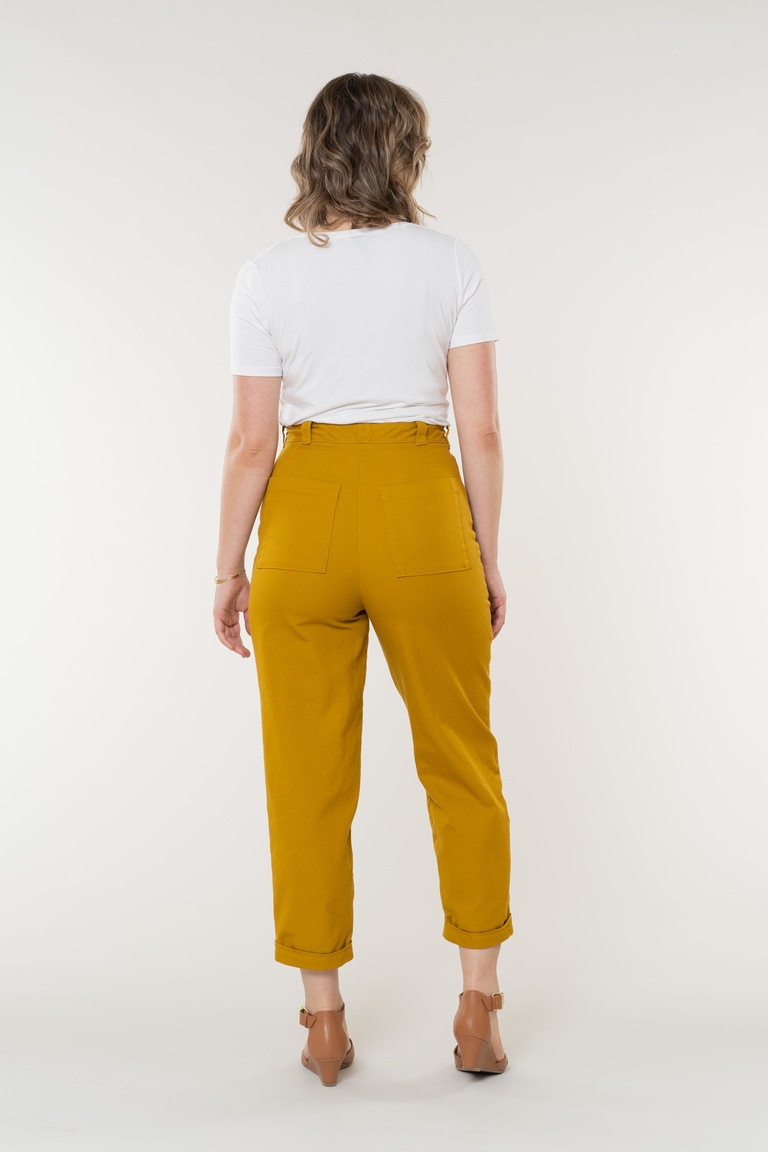 The Nolan Pants Bonus sewing pattern, from Seamwork