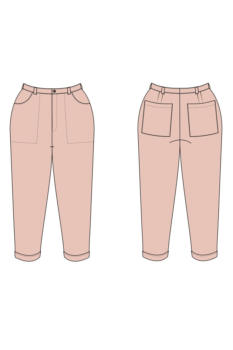 The Nolan sewing pattern, from Seamwork