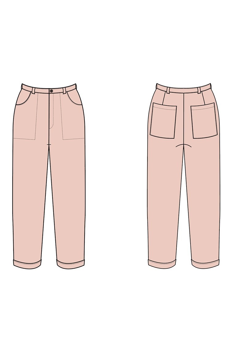The Nolan sewing pattern, from Seamwork