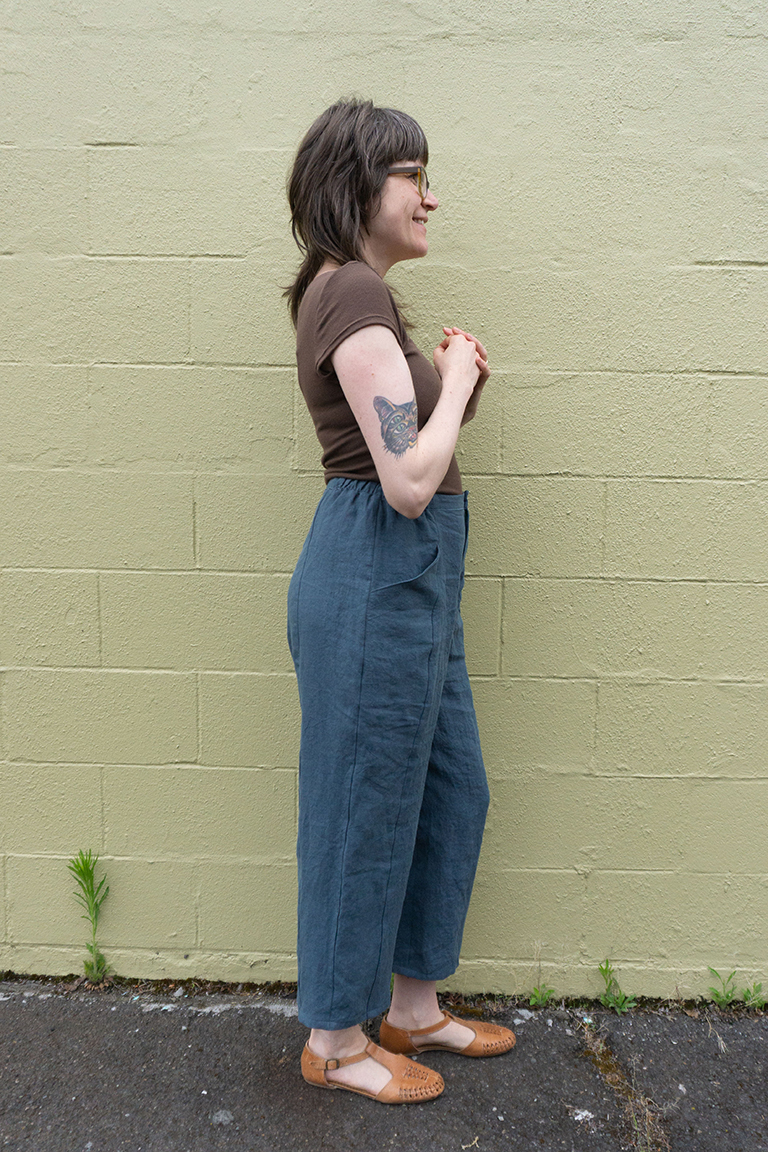 The Dorian Shorts Bonus sewing pattern, from Seamwork