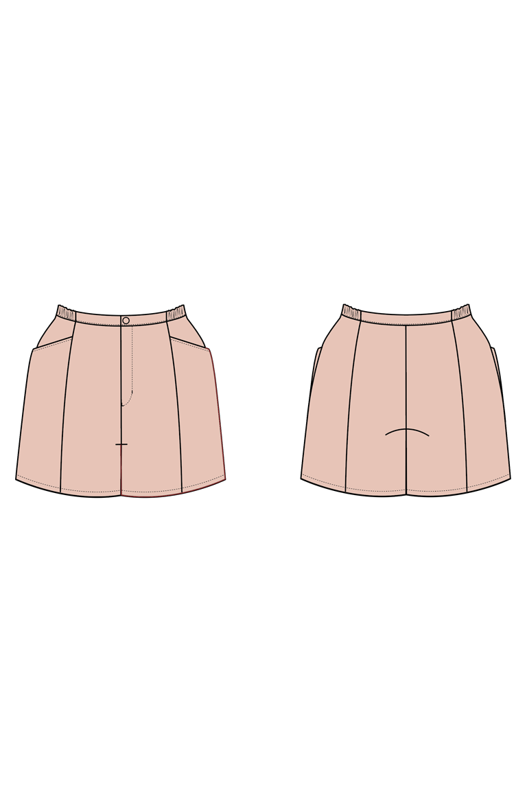 The Dorian sewing pattern, from Seamwork