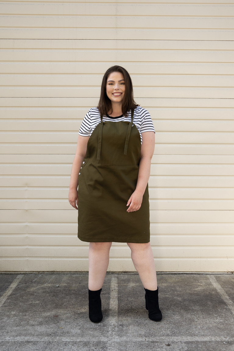 The Beckett Jumpsuit Bonus sewing pattern, from Seamwork