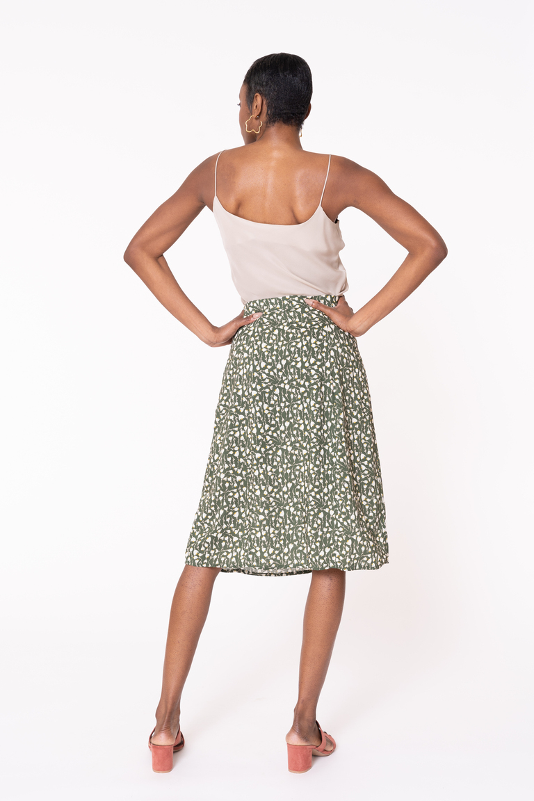 The Sawyer Skirt Bonus sewing pattern, from Seamwork