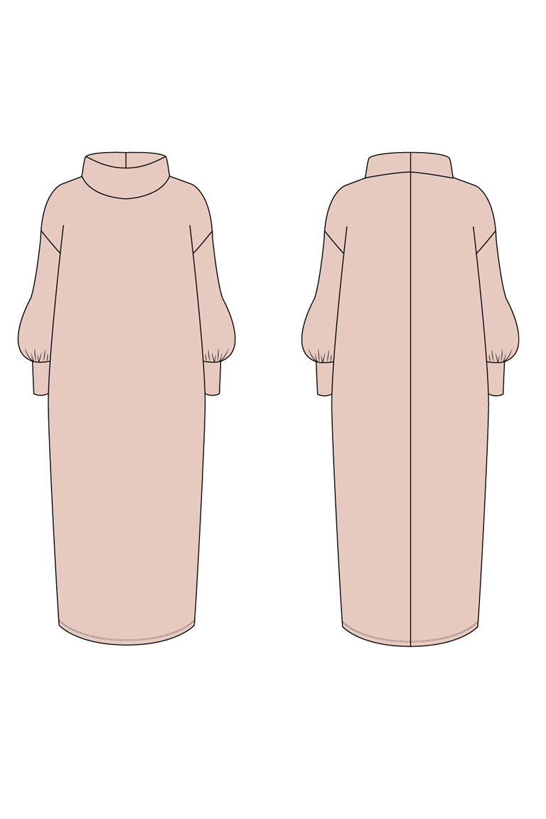 The Devon Dress Bonus sewing pattern, from Seamwork