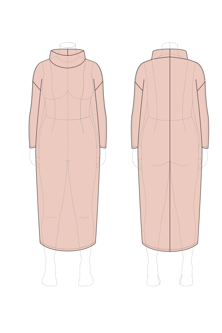 The Devon sewing pattern, from Seamwork