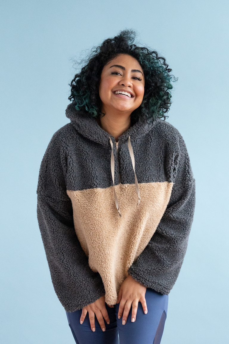 The Amari Sweatshirt Bonus sewing pattern, from Seamwork