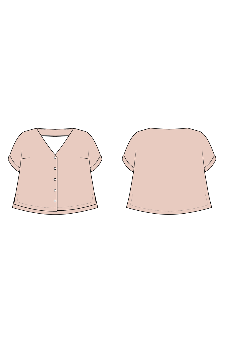 The Marlow sewing pattern, from Seamwork
