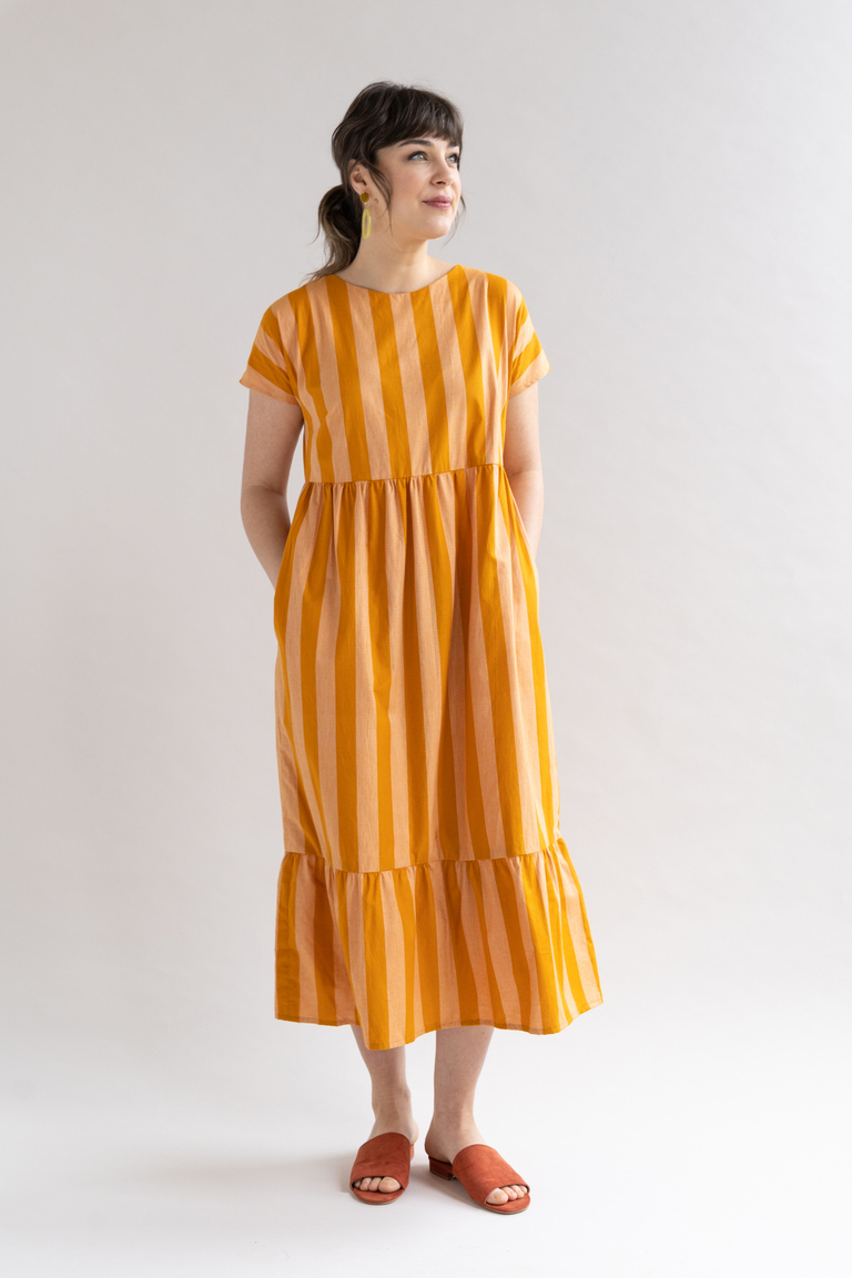 The Benning Dress Bonus sewing pattern, from Seamwork