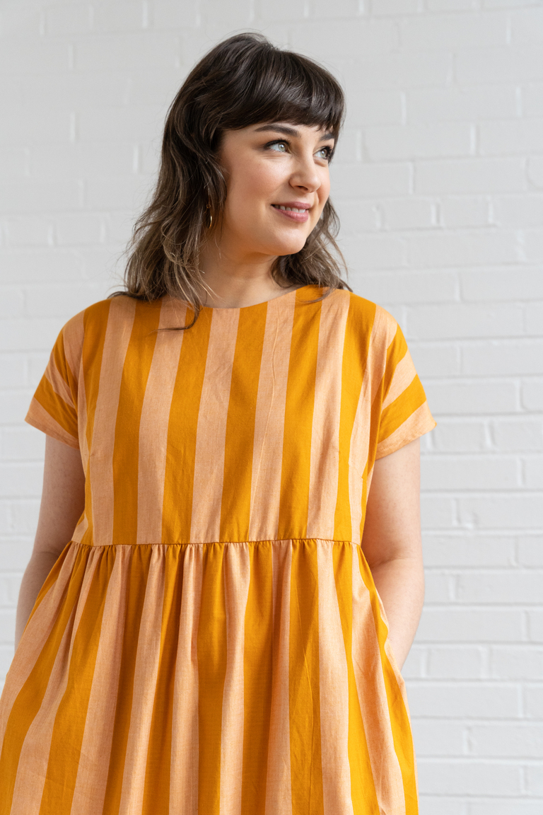 The Benning Dress Bonus sewing pattern, from Seamwork
