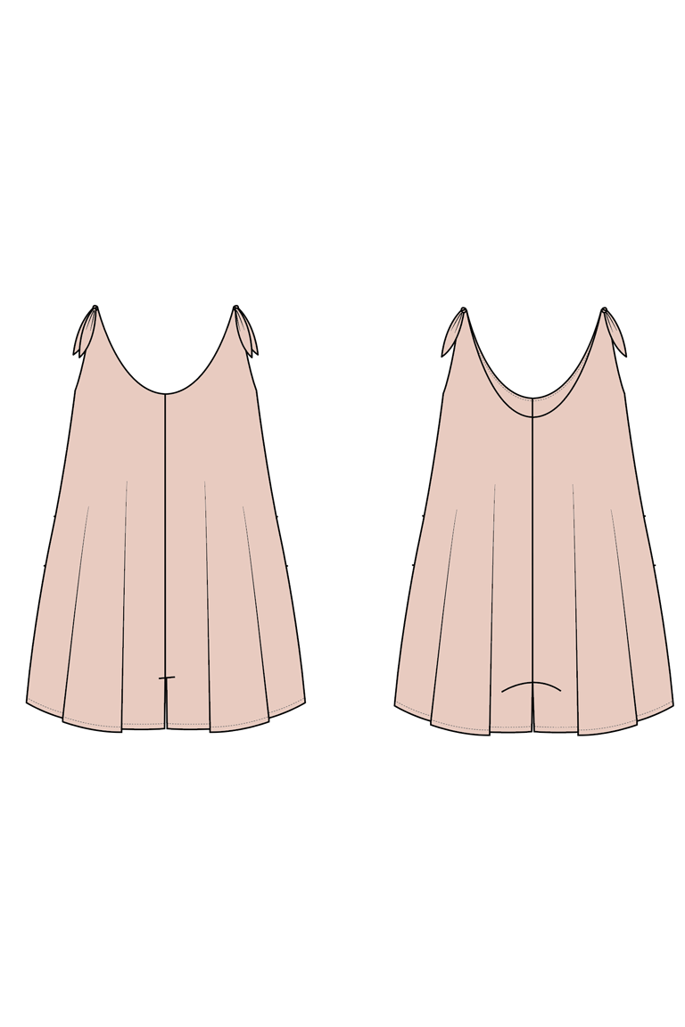 The Kari sewing pattern, from Seamwork
