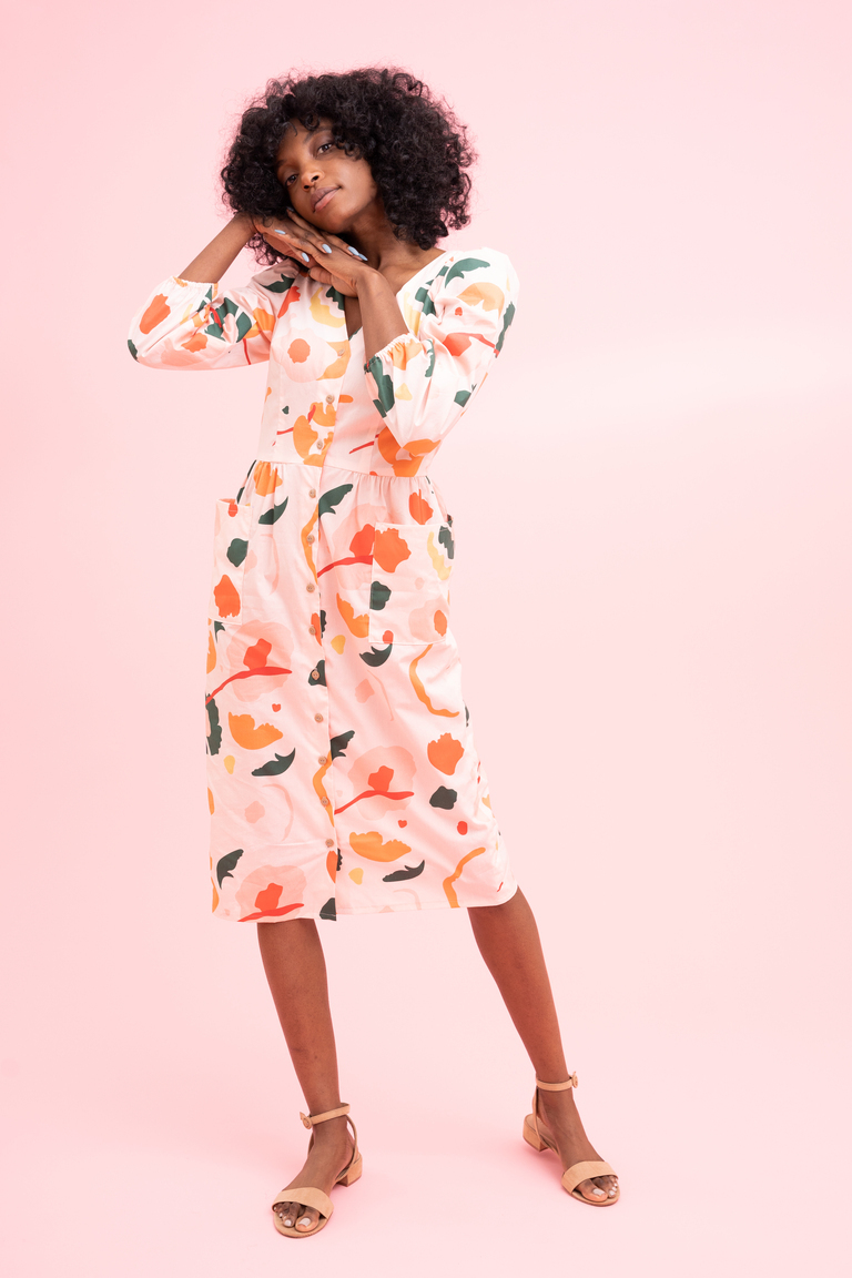 The Killian Dress Bonus sewing pattern, from Seamwork