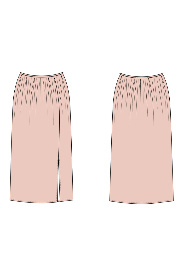 The Pauline Skirt Bonus sewing pattern, from Seamwork