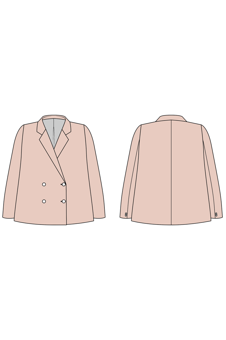 The Keaton sewing pattern, from Seamwork