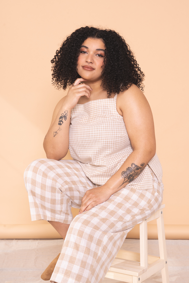 The Max Pants Bonus sewing pattern, from Seamwork
