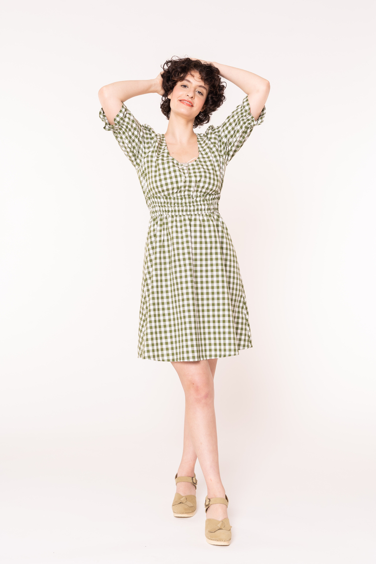 The Meg Dress Bonus sewing pattern, from Seamwork