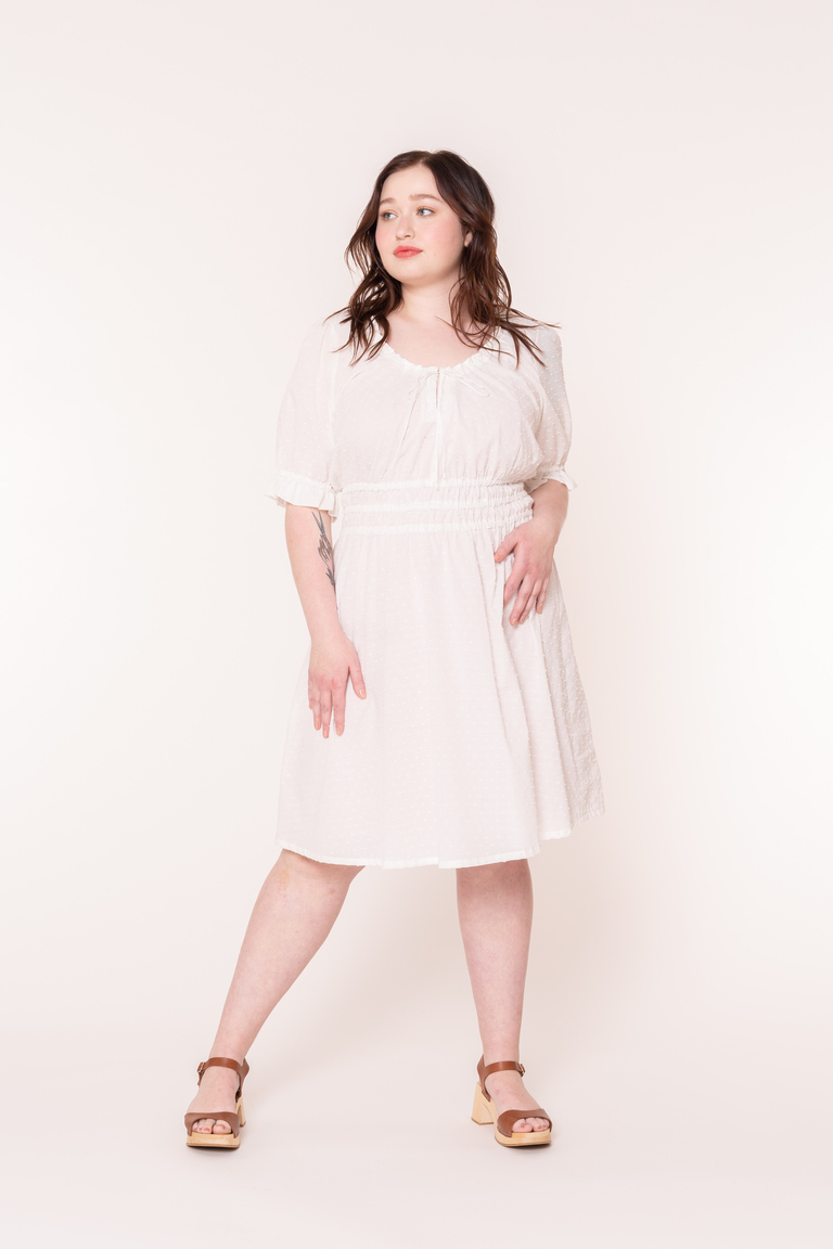 The Meg Dress Bonus sewing pattern, from Seamwork