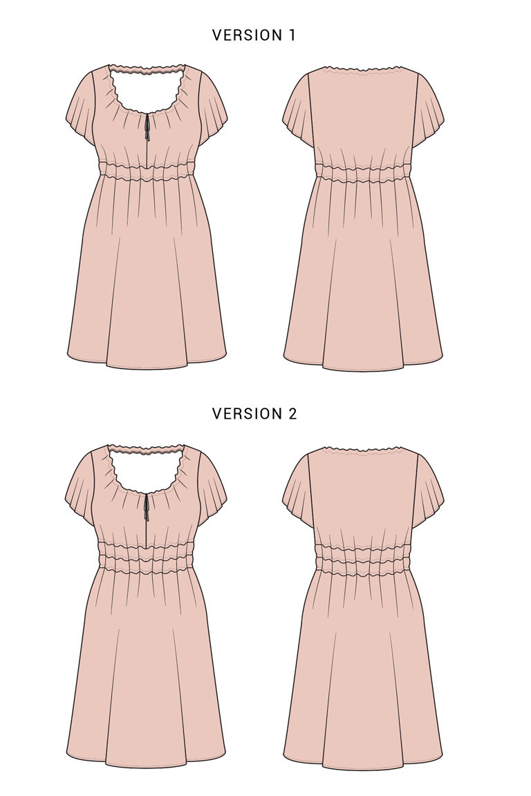 The Meg sewing pattern, from Seamwork