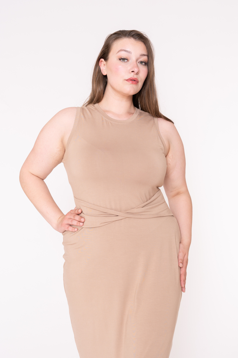 The Aaronica Top & Dress Bonus sewing pattern, from Seamwork