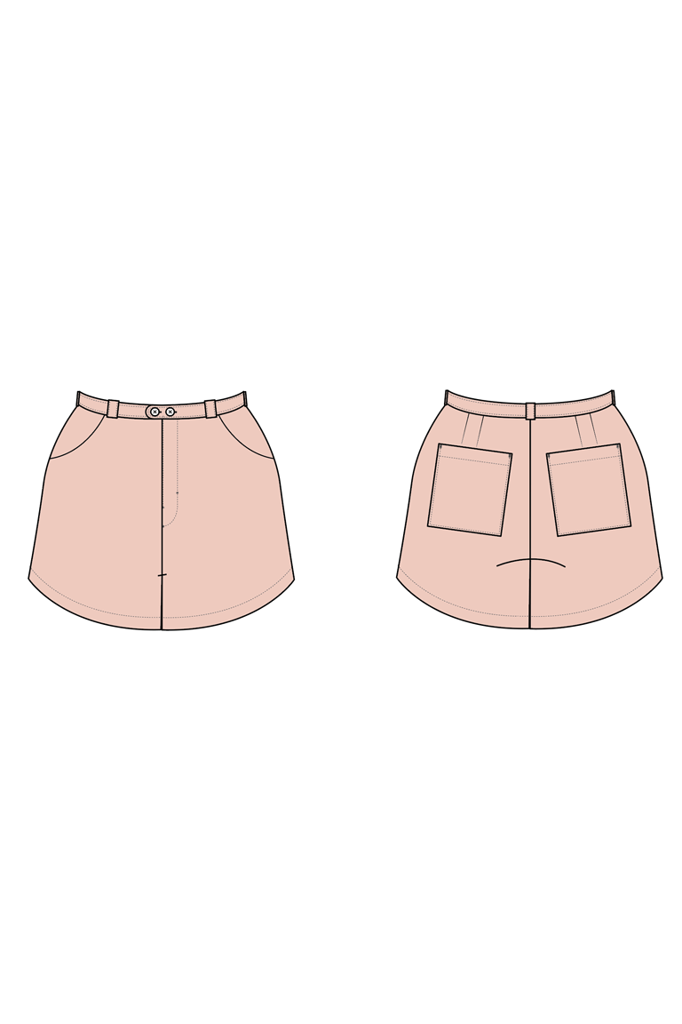 The Effie sewing pattern, from Seamwork