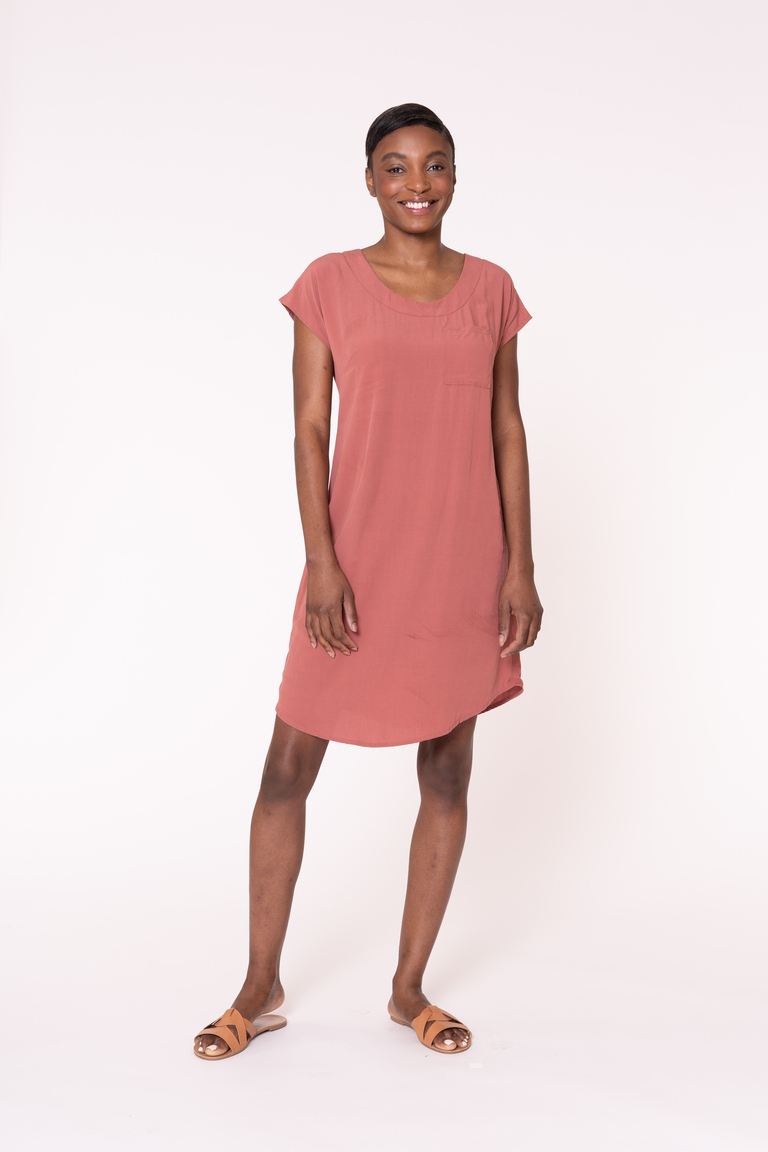 The Hansie Top Bonus sewing pattern, from Seamwork