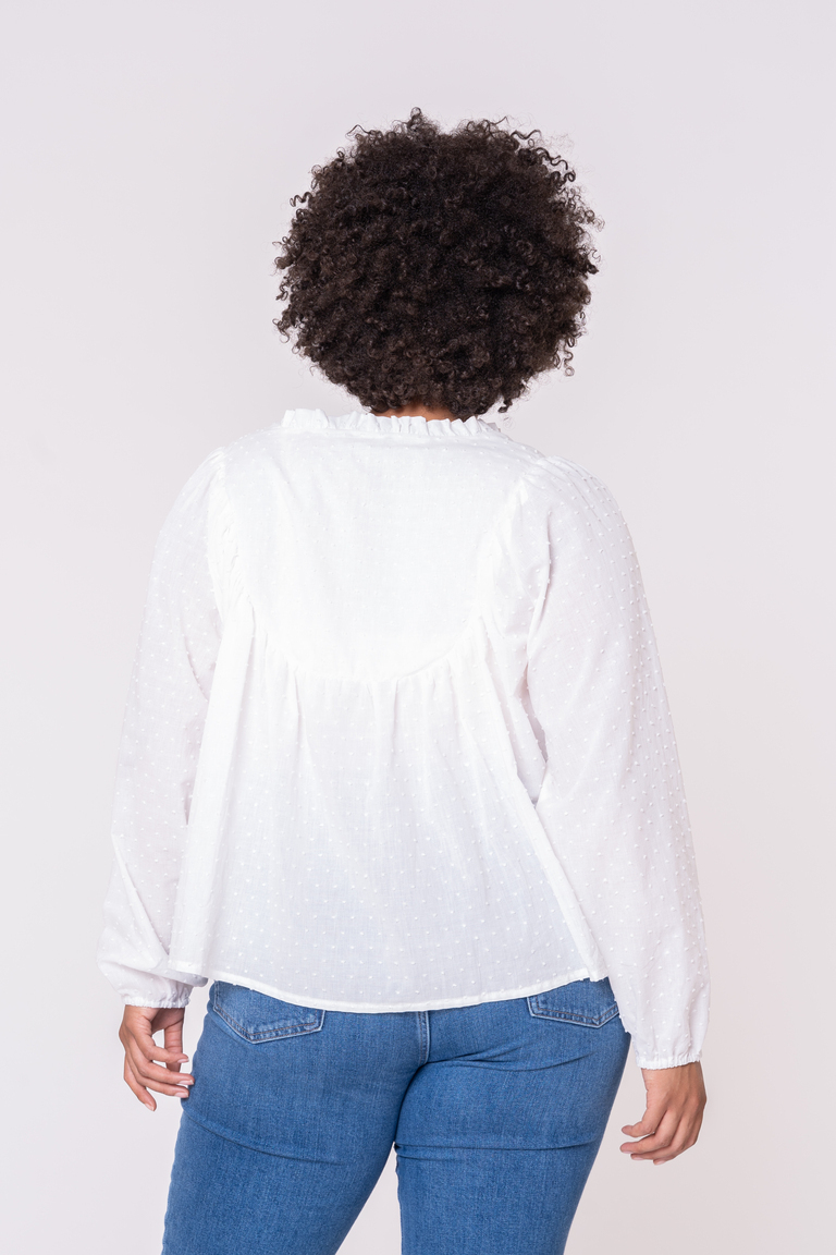 The Aims Blouse Bonus sewing pattern, from Seamwork