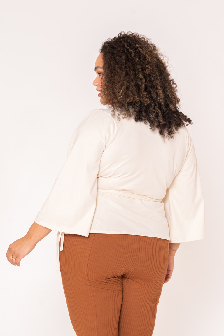 The Farah Top Bonus sewing pattern, from Seamwork