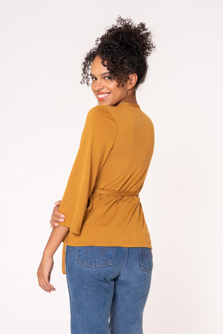 The Farah Top Bonus sewing pattern, from Seamwork