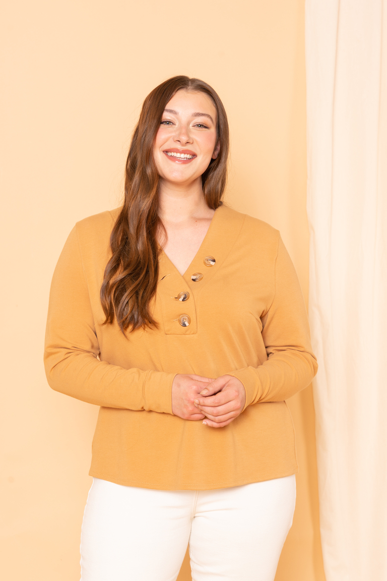 The Vicky Sweater Bonus sewing pattern, from Seamwork