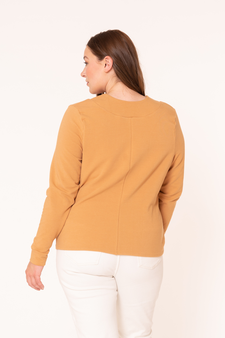 The Vicky Sweater Bonus sewing pattern, from Seamwork