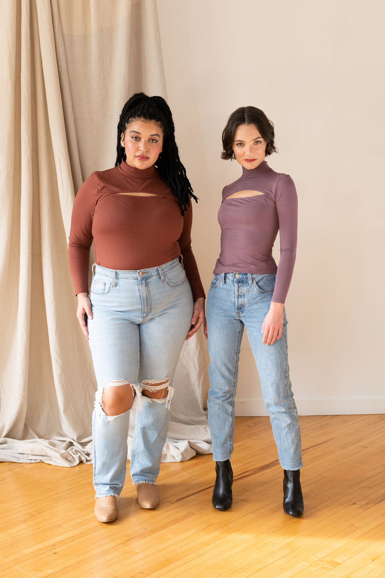 The Jenny Top Bonus sewing pattern, from Seamwork
