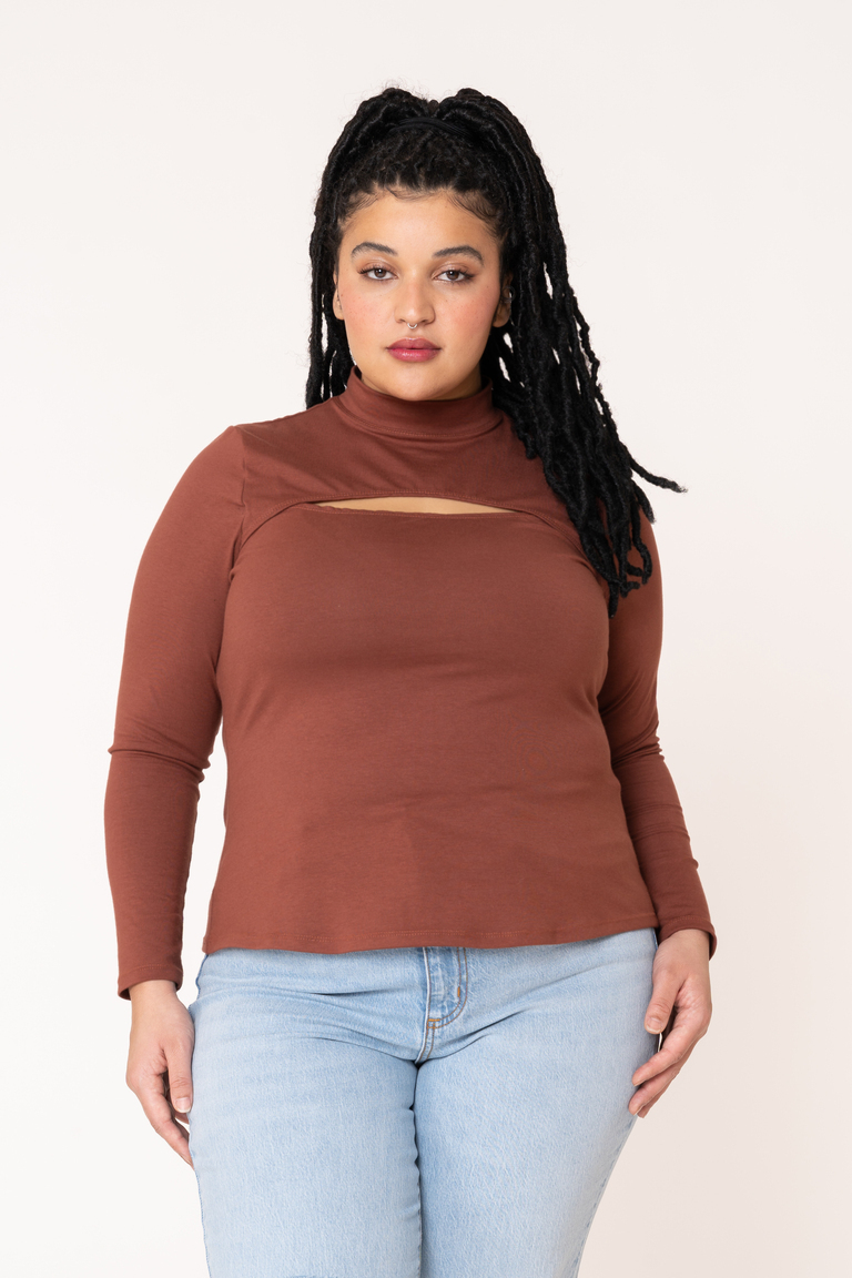 The Jenny Top Bonus sewing pattern, from Seamwork