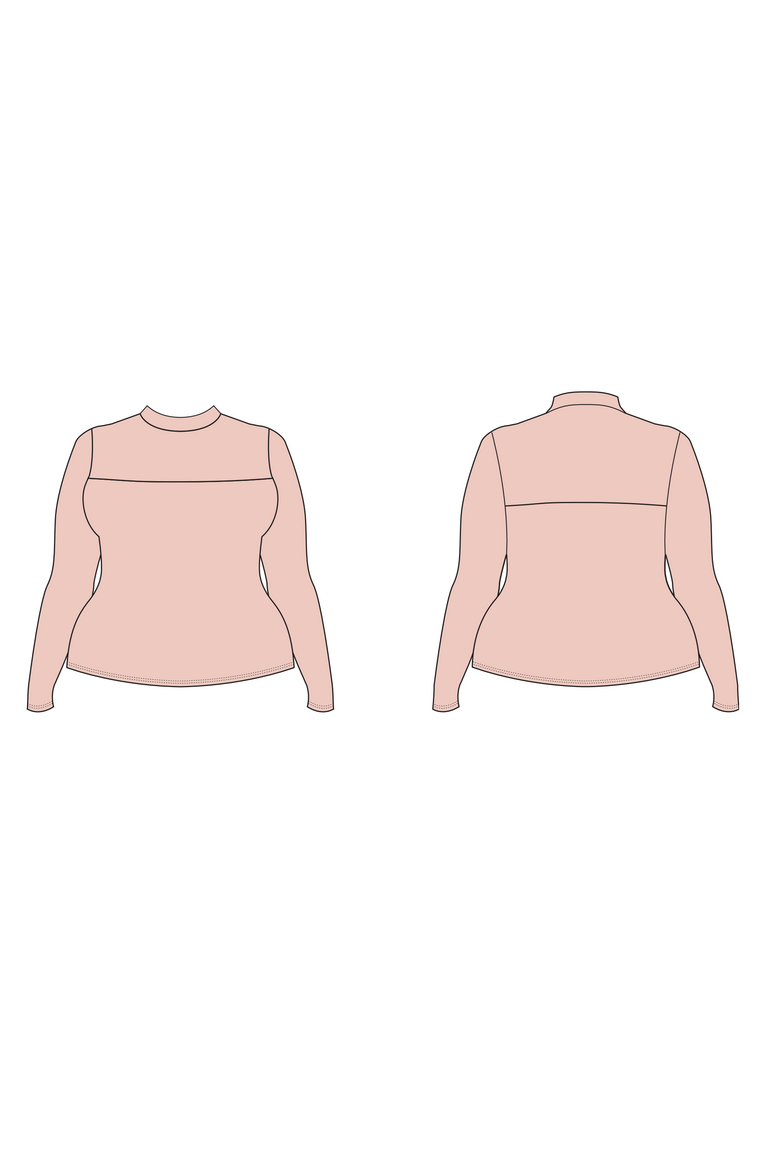 The Jenny sewing pattern, from Seamwork