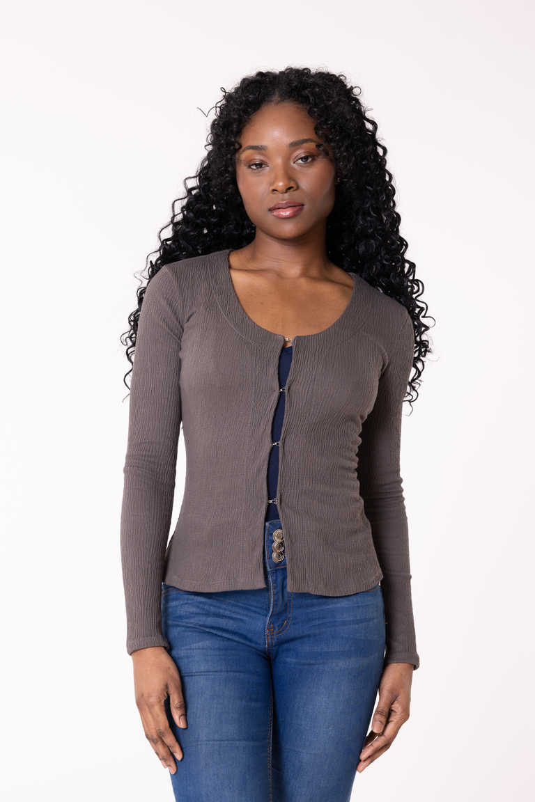 The Sable Cardigan Bonus sewing pattern, from Seamwork